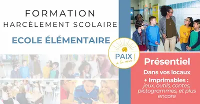 Formation harcèlement scolaire école élémentaire -contenu